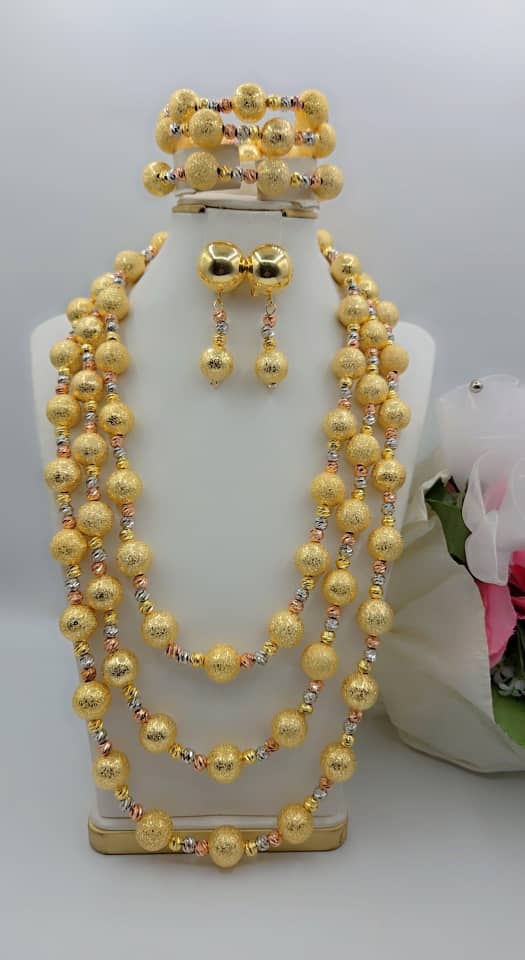 Necklace and earrings